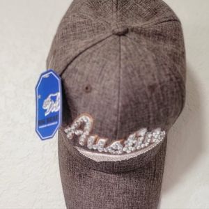 Custom bling Austin TX hat